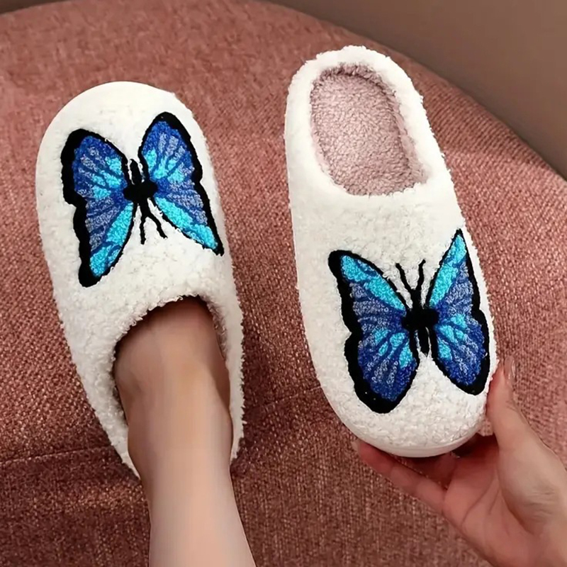 Embroidery Garments - Pantuflas Unisex SHAJI de Algodón Afelpado