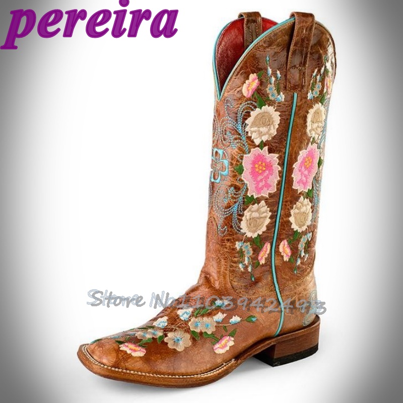 Botas de flores bordadas, Bota - Embroidery Rose reseña y precio