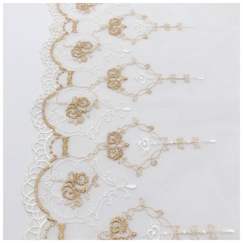 Malla bordada de 16,2 CM de an - Embroidery Rose reseña y precio