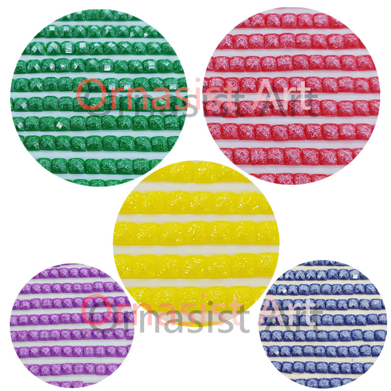 Cuadro de gran tamaño con mosa - Embroidery Rose reseña y precio