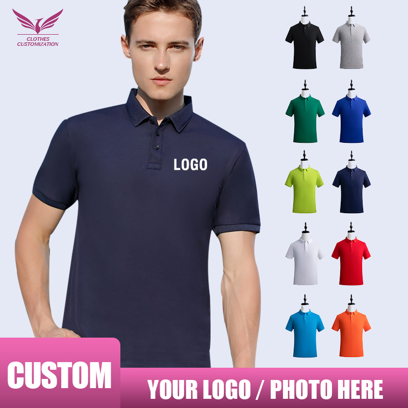 Camiseta Polo Personalizable c - Embroidery Cotton Shirt reseña y precio