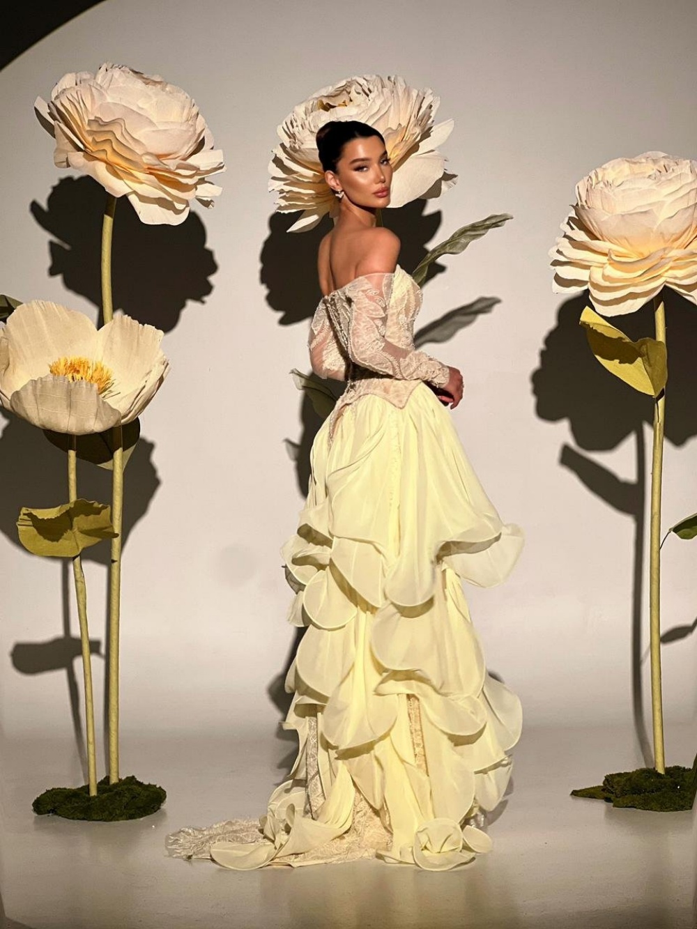 Exquisito Vestido de Gala Amar - Embroidery Yellow Dress reseña y precio