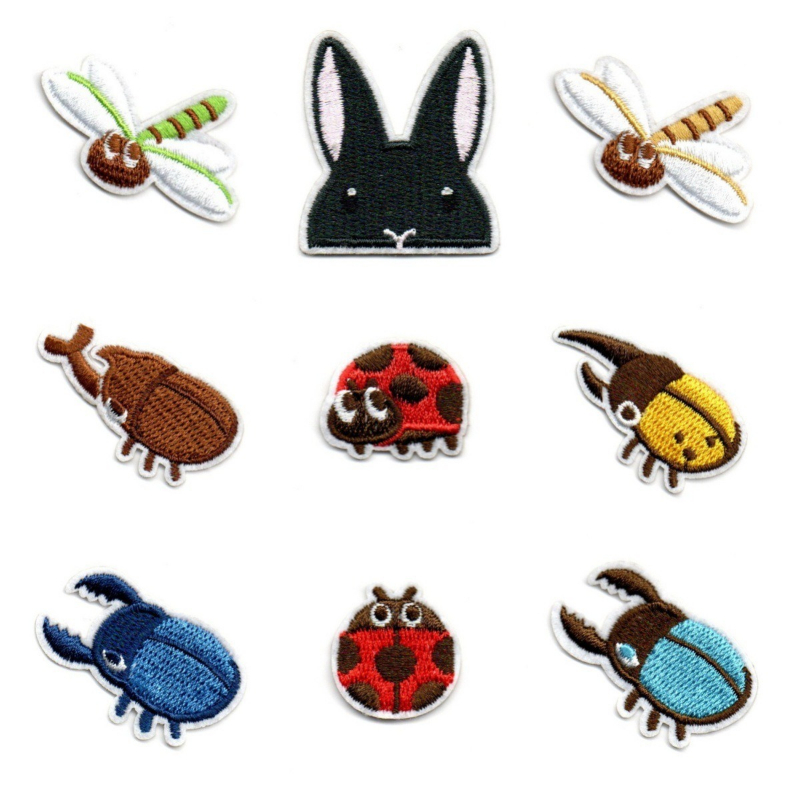50 unids/lote parche bordado d - Embroidery Lady Bug reseña y precio