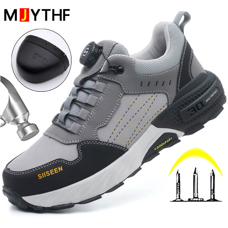 Zapatos de seguridad de cuero  - Embroidery Garments reseña y precio