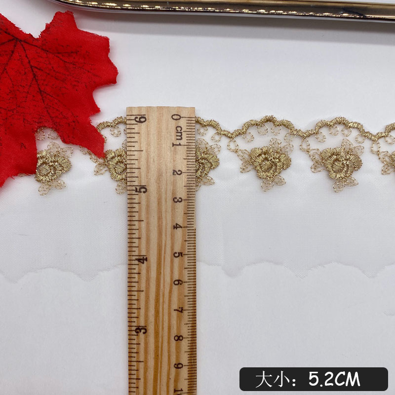 Encaje de malla con bordado de - Embroidery Rose reseña y precio