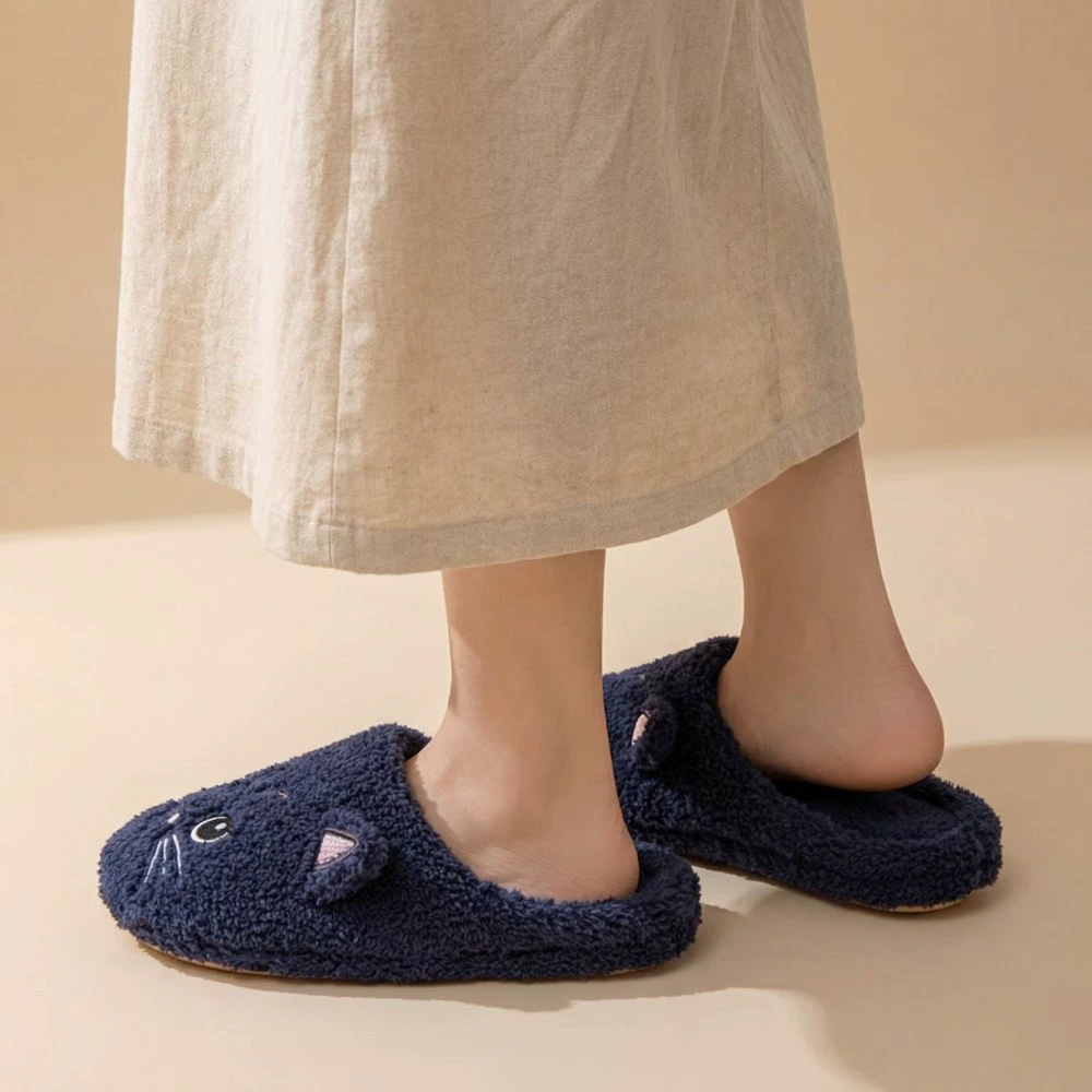 Cómodas Pantuflas de Felpa Uni - Embroidery Garments reseña y precio